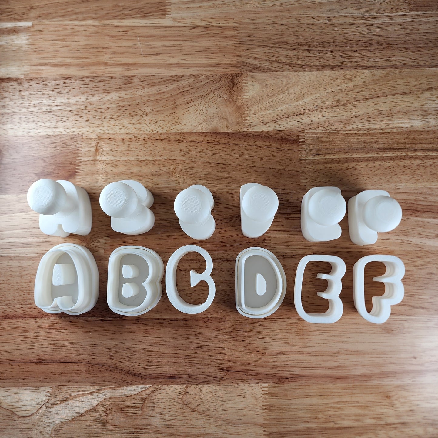 Alphabet Cake Pop Cutters & Indent Press Set – Create Perfect Letter Cake Pops with Ease!