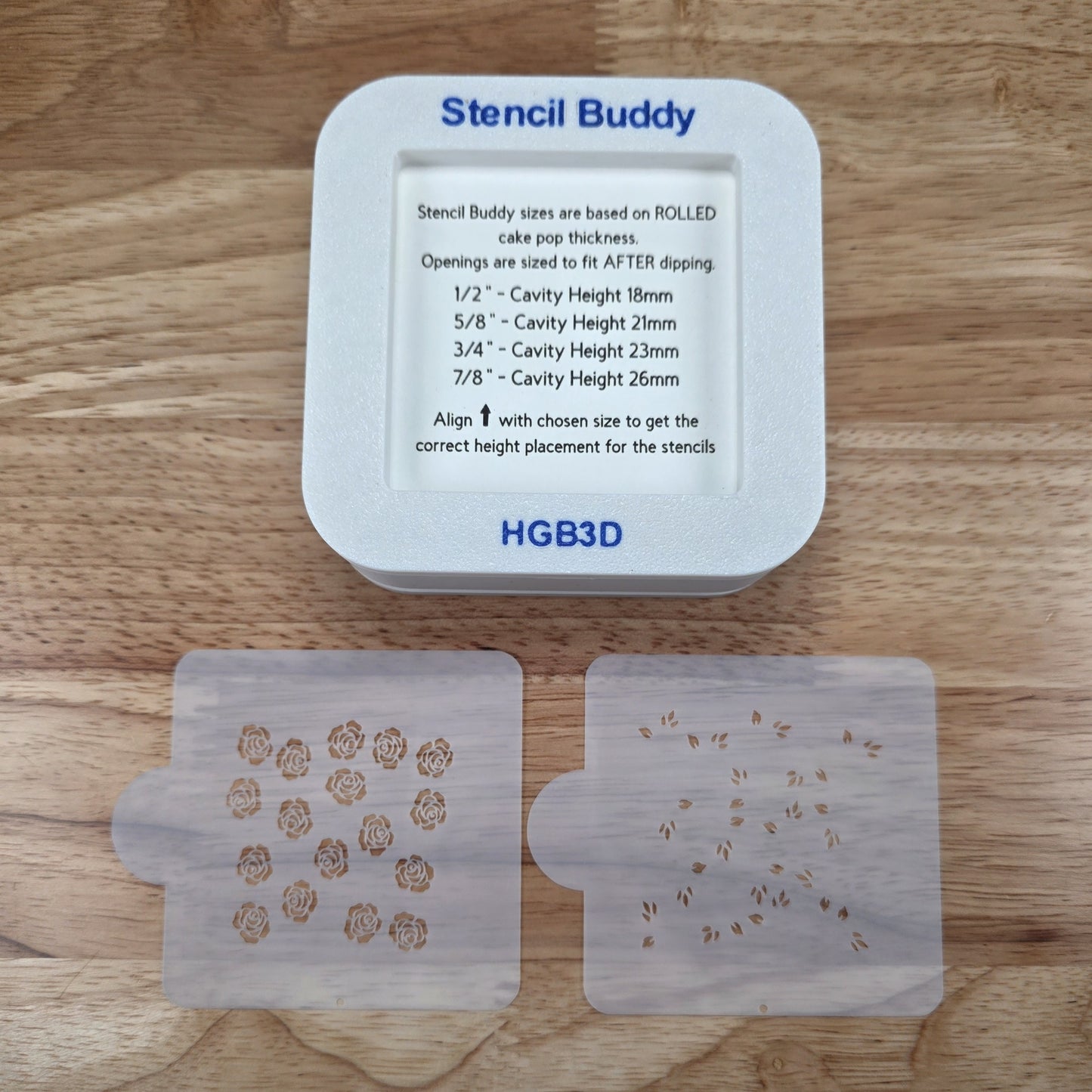 Stencils - Multi Color Rose Set