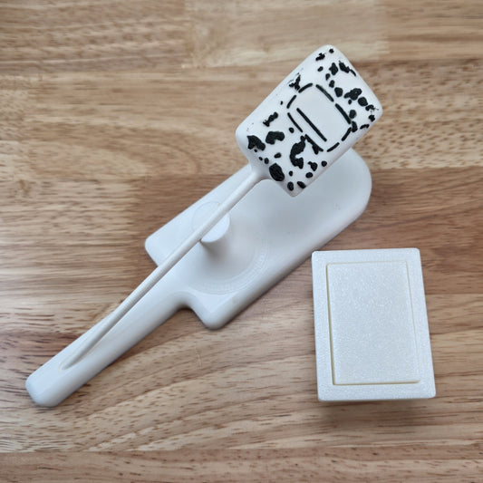 Composition Book Cutter and Stencil set – Teacher Appreciation Cake Pop & Cookie Cutter