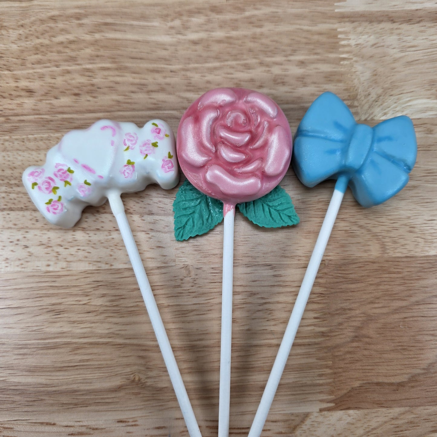 Mother's Day Cake Pop Stencils – Lace, Mama Bear, Dog Mom Designs