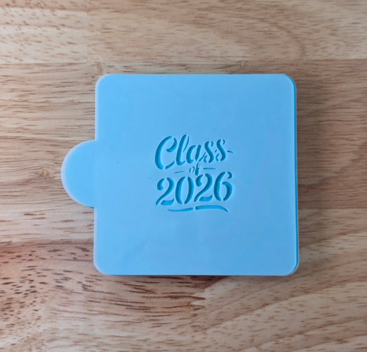 Graduation stencils for cake pops and small treats
