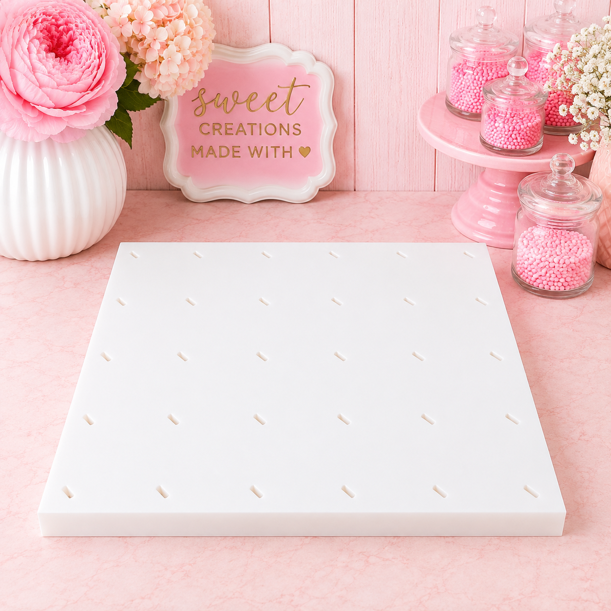 36 Hole white Cakesicle stand