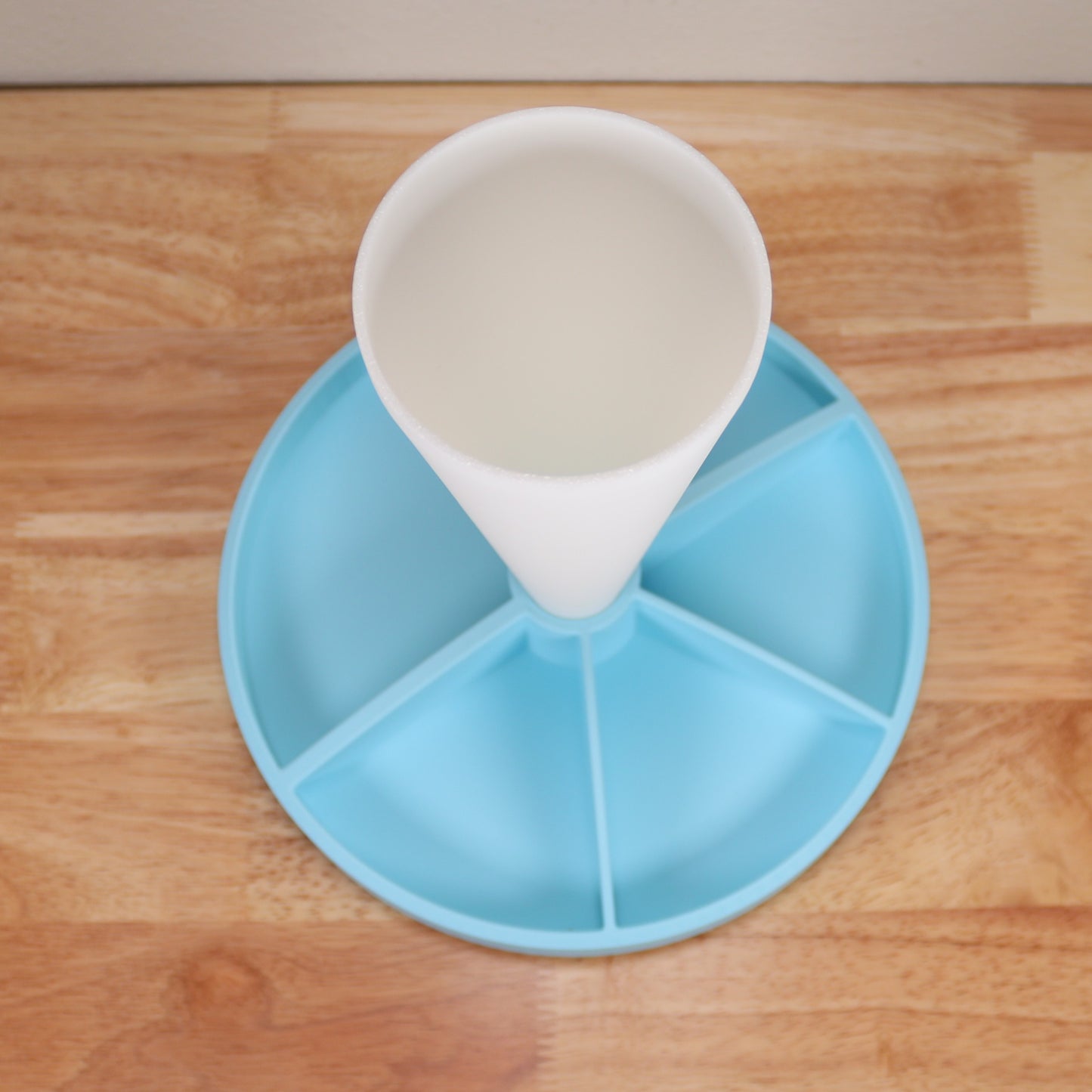 Pretzel Rod Dipping Cup and piping bag stand