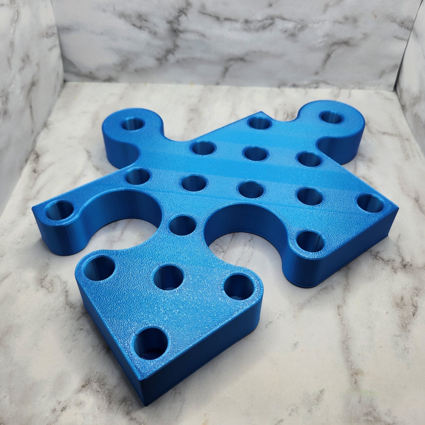 18 Hole Pretzel Rod stand Puzzle Pieces