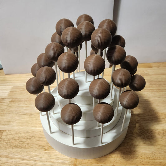 Collapsible Cake Pop Tower that holds 3 Dozen Cake Pops