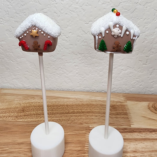 Ginger Bread House Cake Pop Cutter, Ginger Bread House cake pop press, Ginger Bread House Cake Pop mold