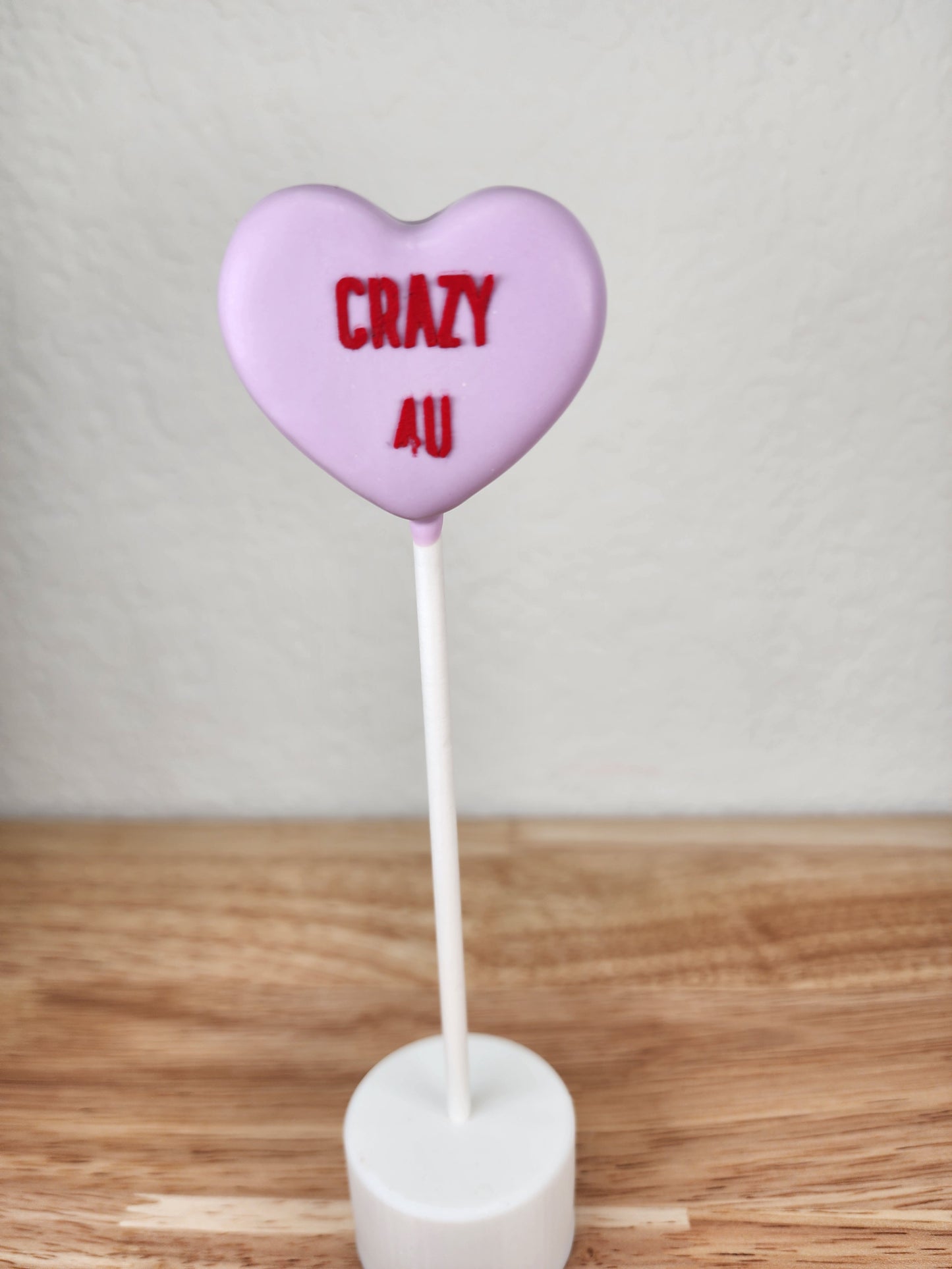 Conversation Heart Cake Pop Stencil Set