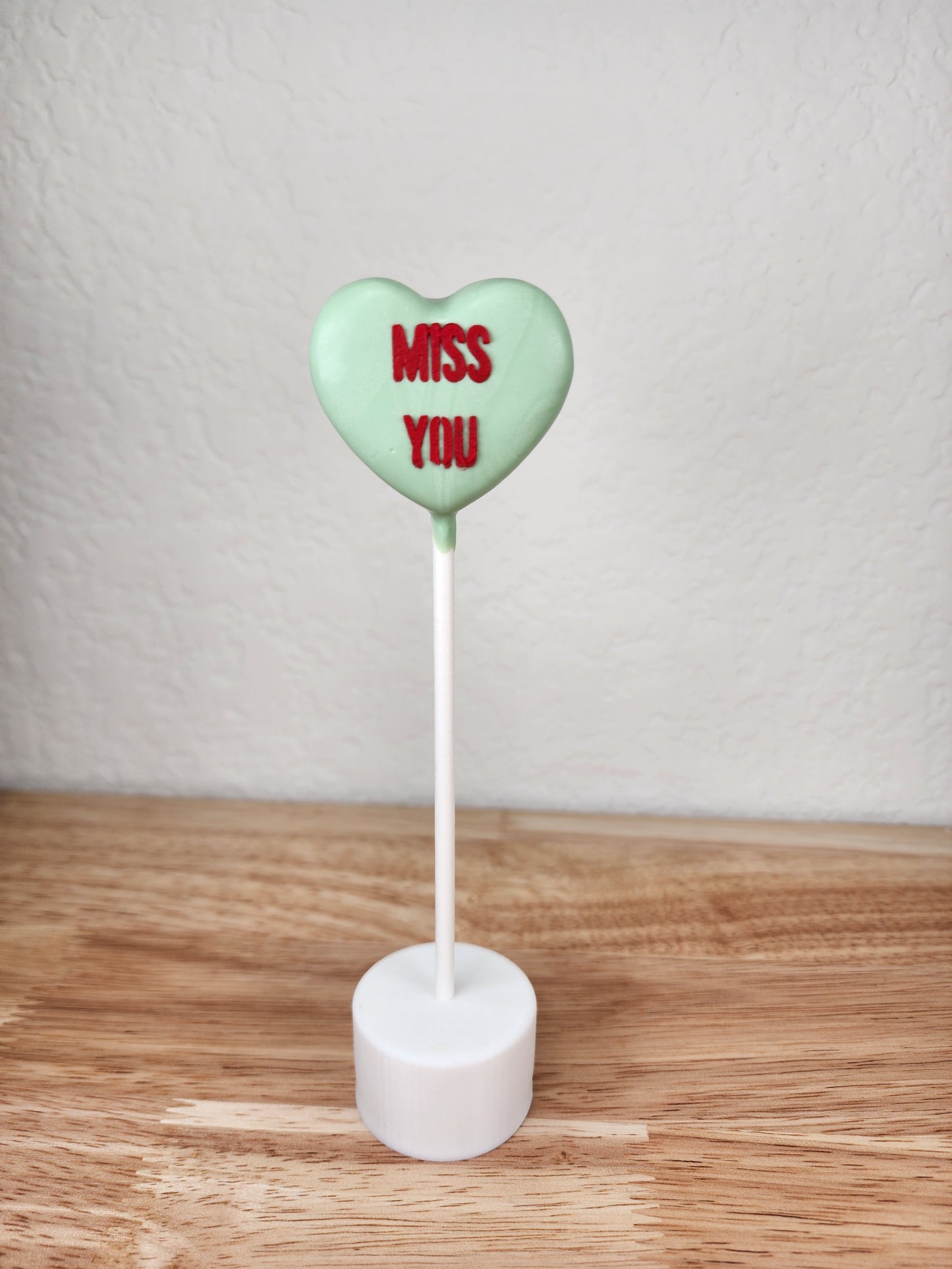 Conversation Heart Cake Pop Stencil Set