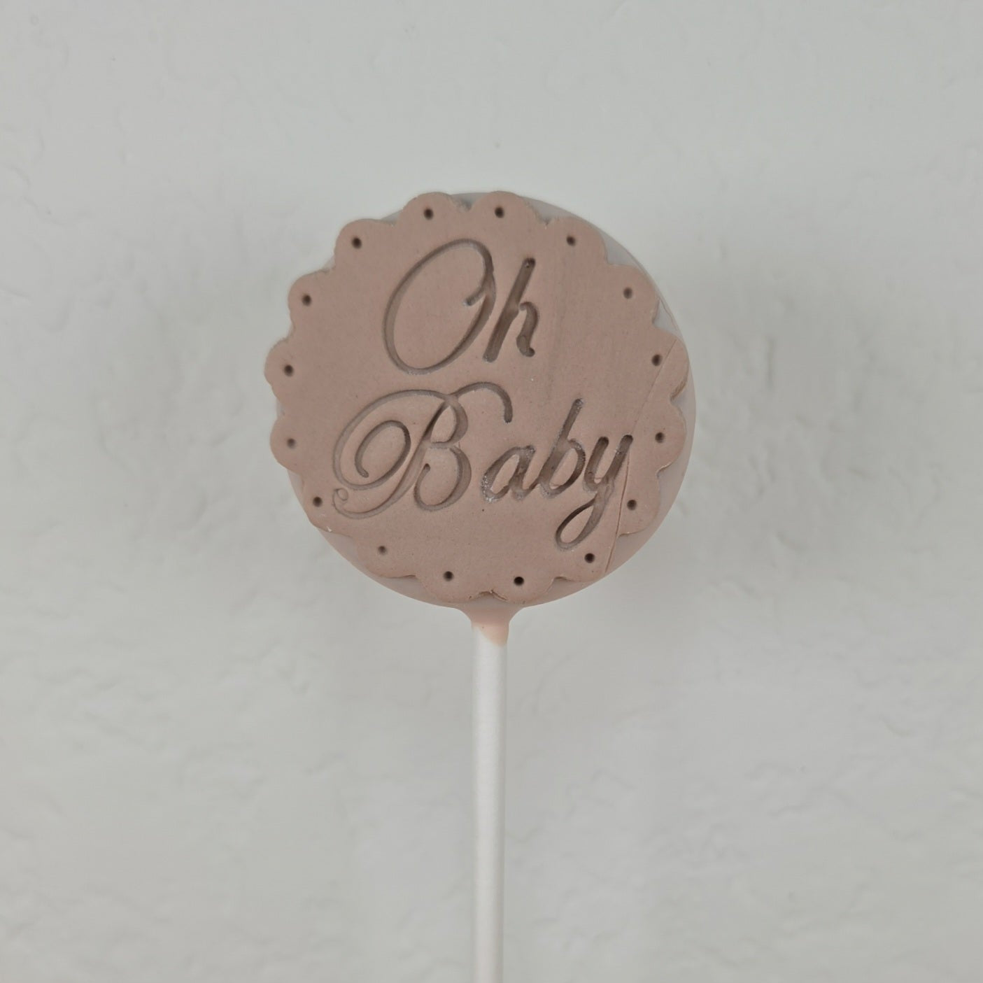 Oh Baby Fondant cake pop