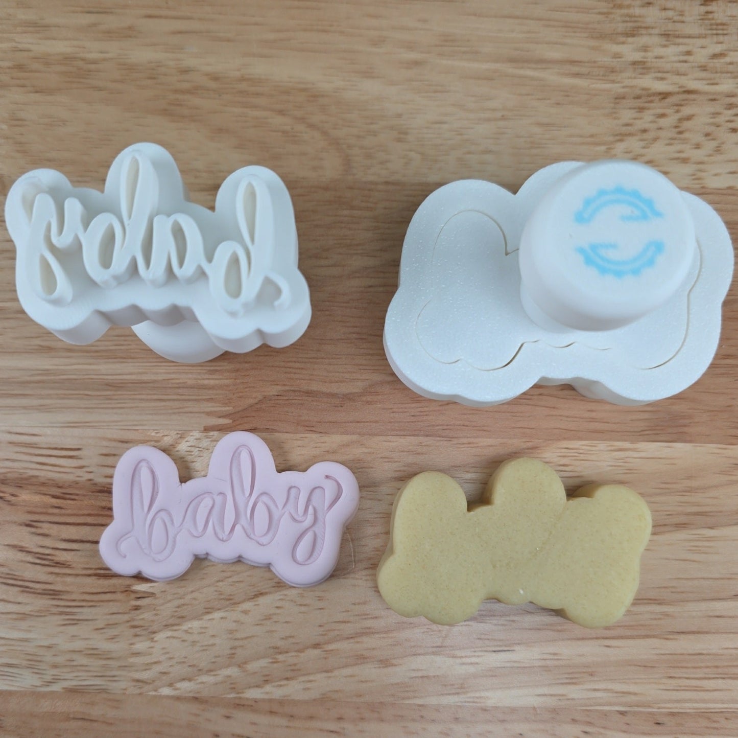 Baby Cake Pop Cutter & Stamp Set | Baby Shower Cake Pop Decorating Set