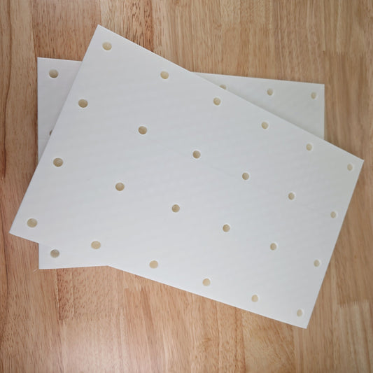 Beauty Marks Collection, 24-Hole Paper Straw Stand, Cake Pop and Treat Decorating Stand (Cosmetic Blemishes)