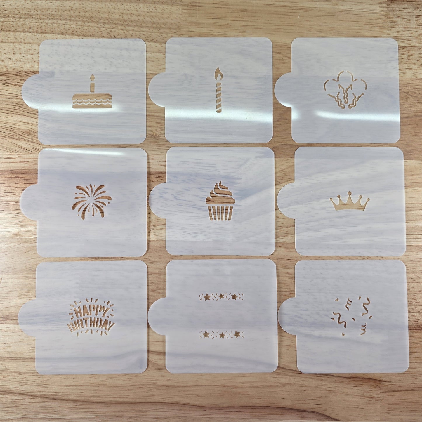 Stencils - Happy Birthday