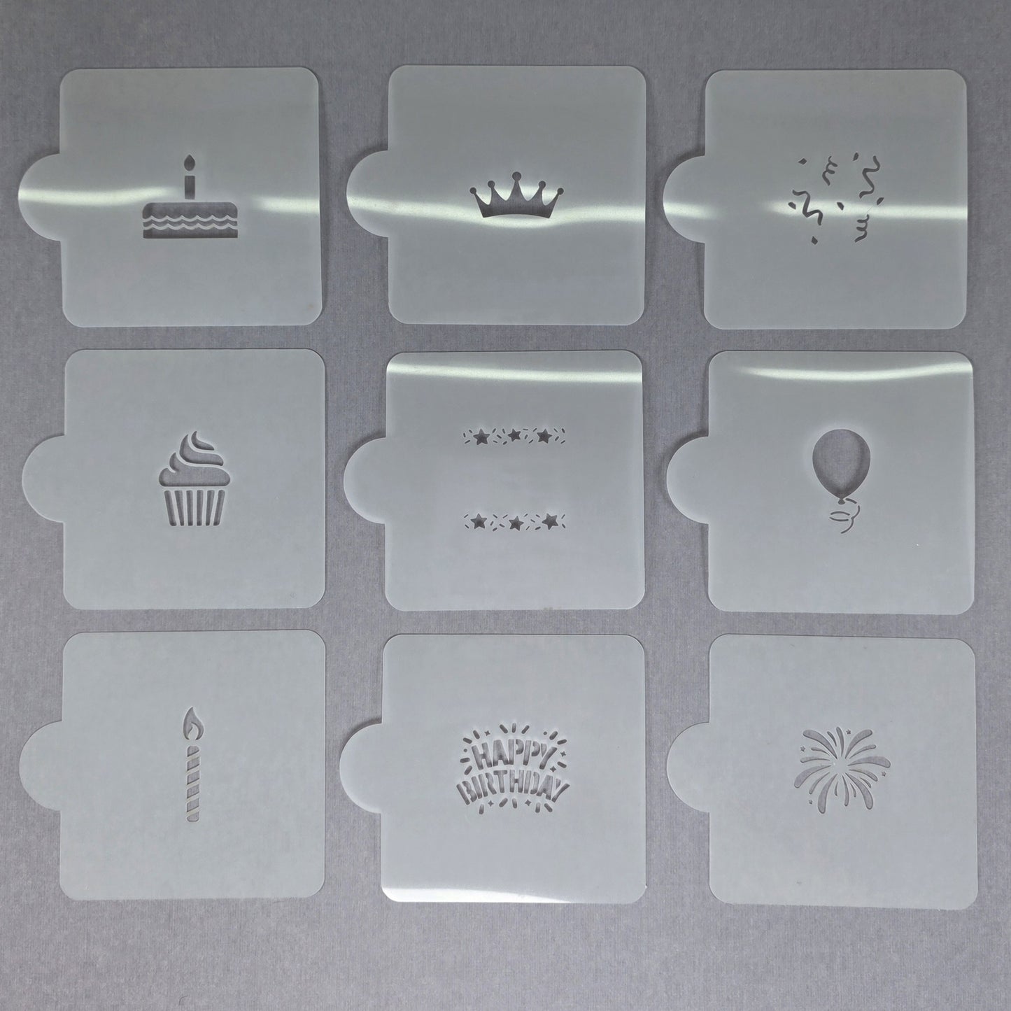 Stencils - Happy Birthday