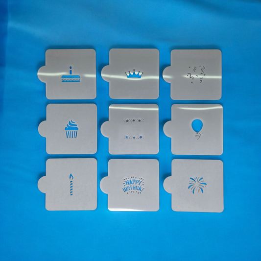 Stencils - Happy Birthday