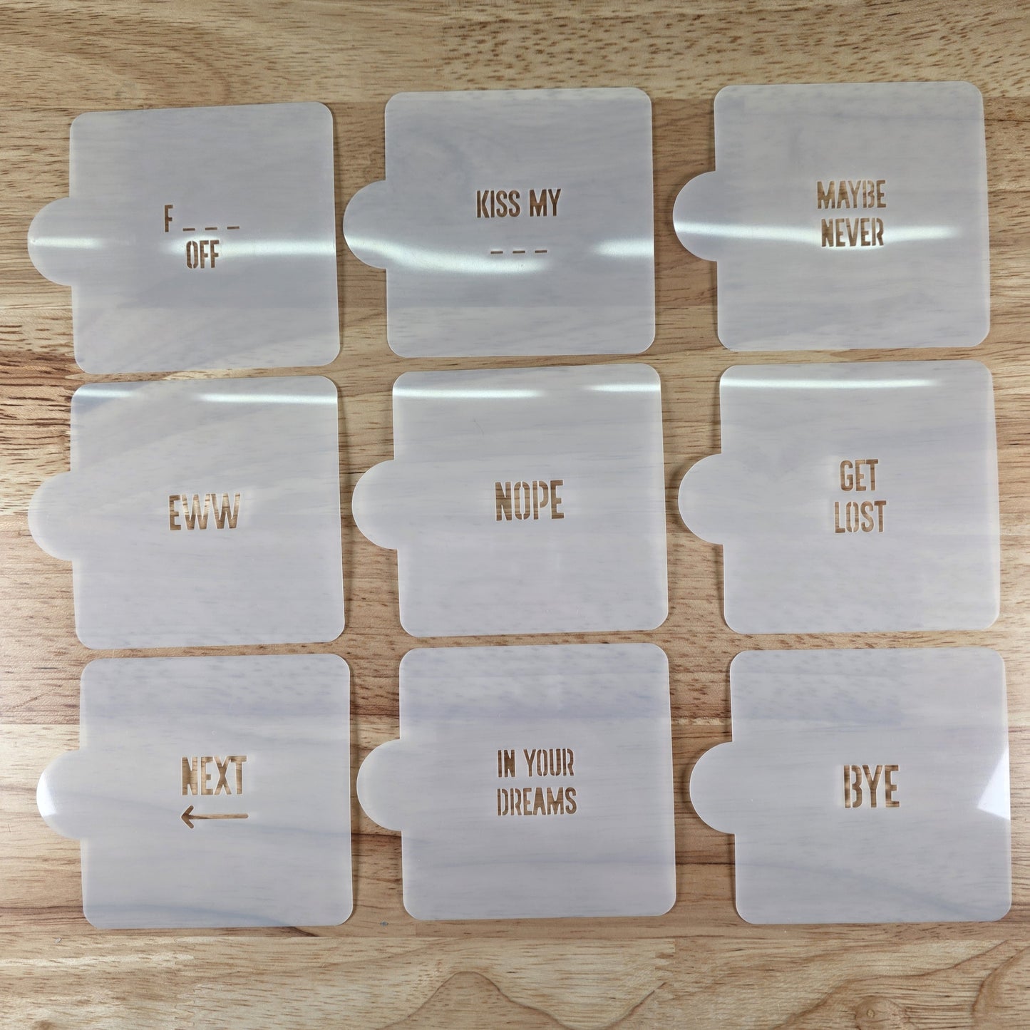 Stencils - Anti-Valentine's Day