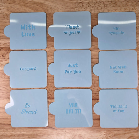 Stencils - Any Occasion Classic Set