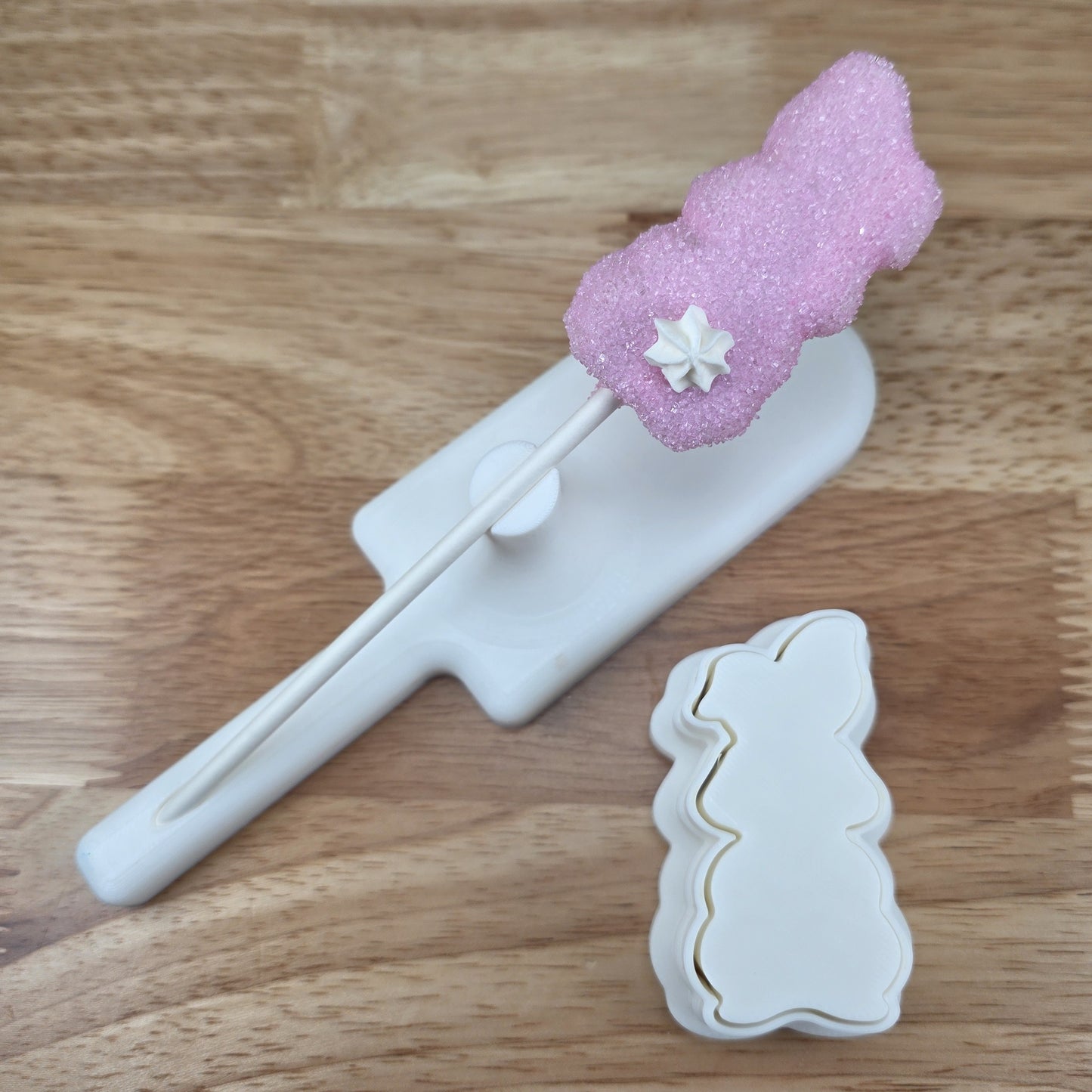 Easter Bunny Cake Pop Cutter – Marshmallow Style Bunny Shape