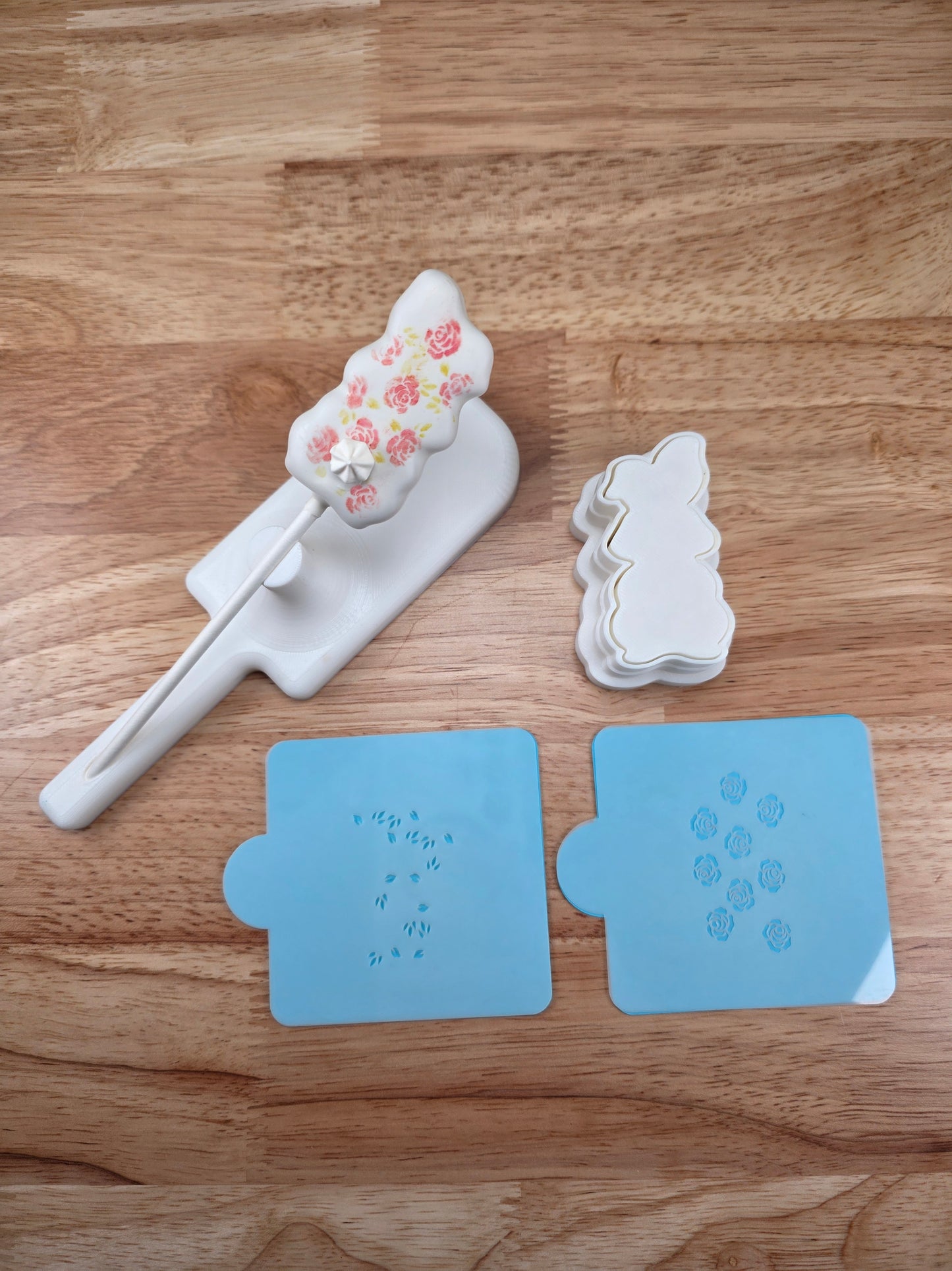 Rose Stencil set - 2 Part