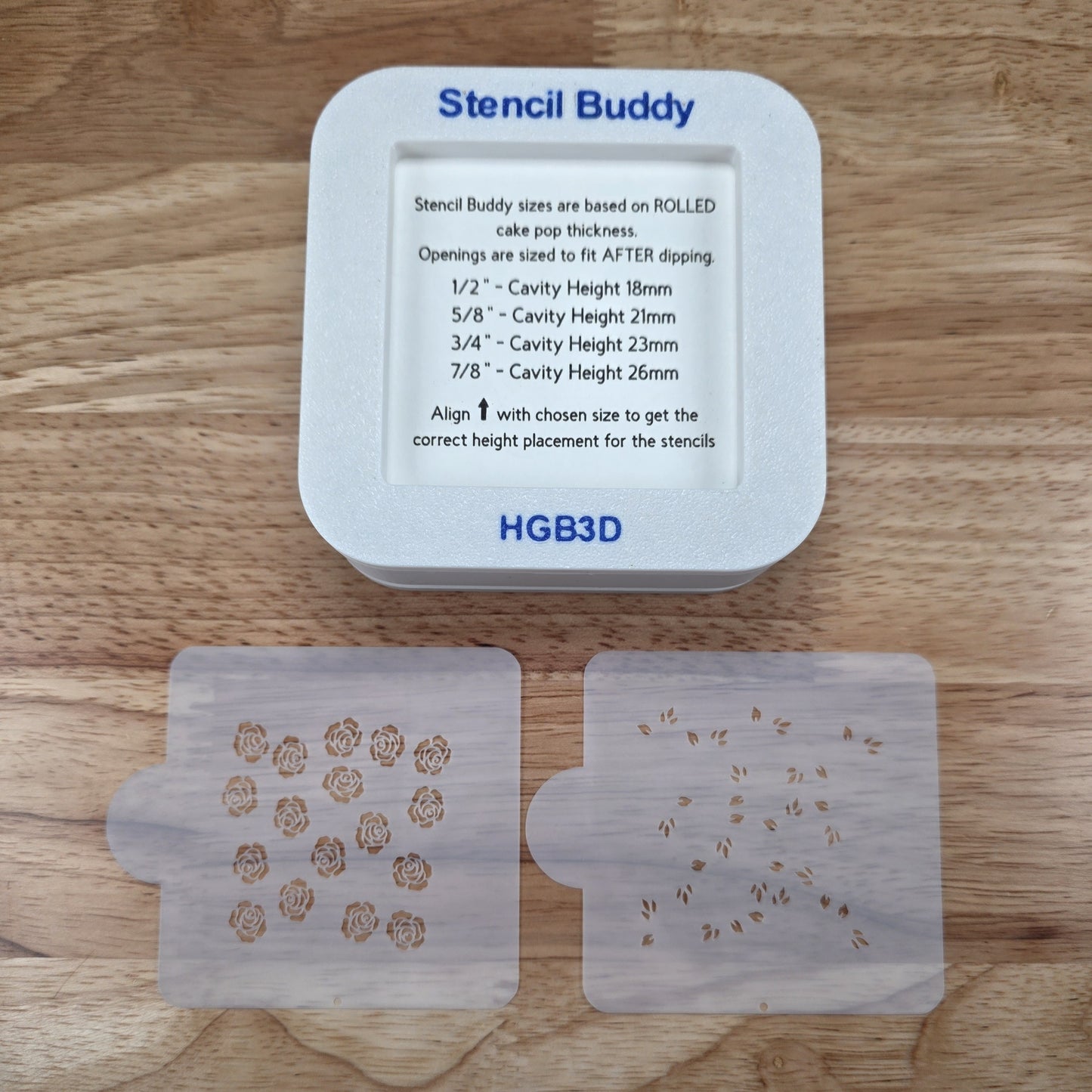 Stencils - Multi Color Rose Set