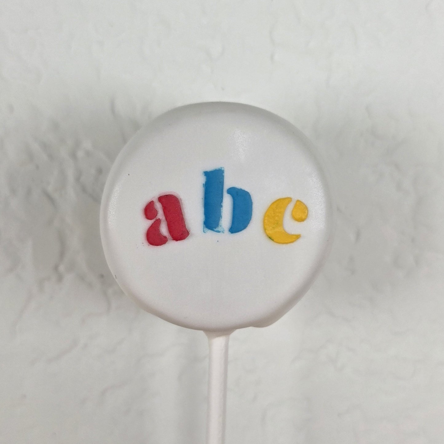 Teacher Appreciation Icon Stencil Set for cake pops and small treats