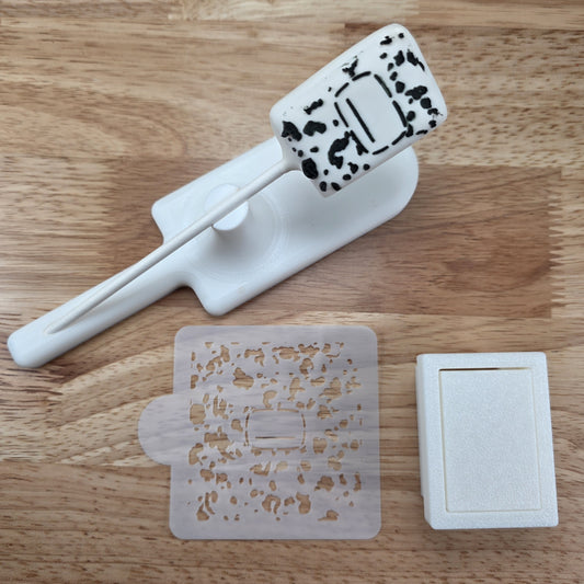 Composition Book Cutter and Stencil set – Teacher Appreciation Cake Pop & Cookie Cutter