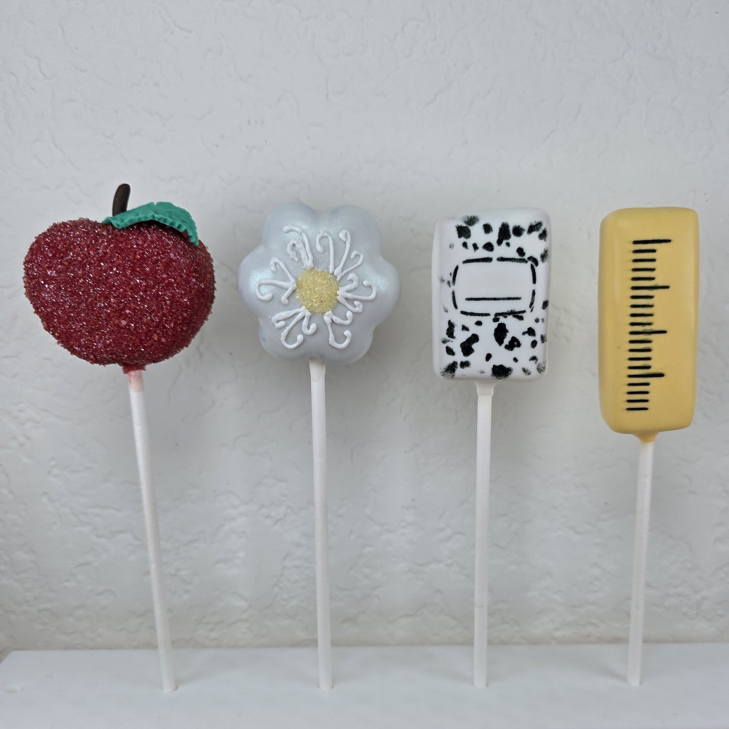 Teacher Appreciation Cutter Set – Apple, Daisy, Composition Book & Ruler