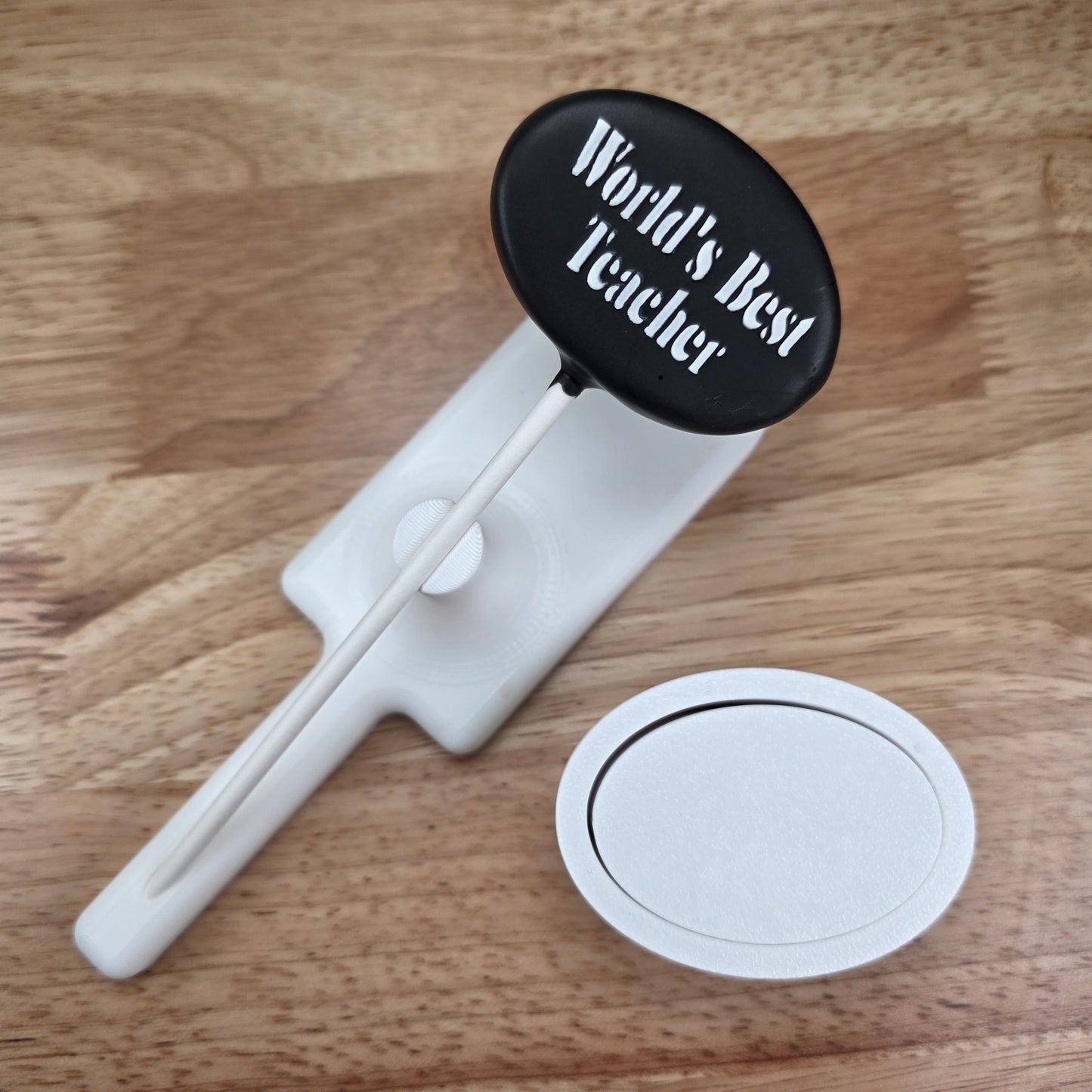 Plaque Cutter – Oval & Rectangle Cake Pop and Cookie Cutters