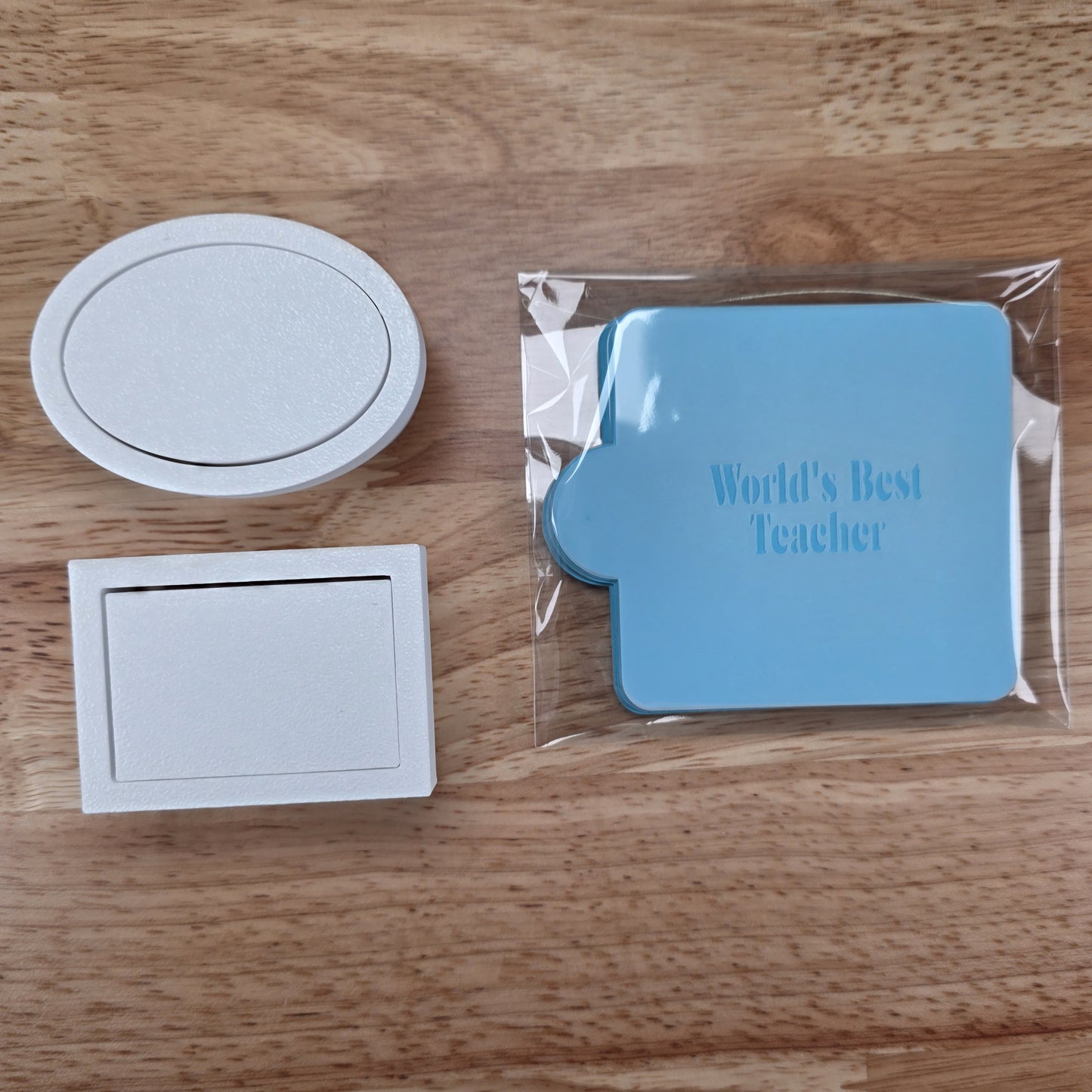 Teacher Appreciation Sayings Stencil Set – Mini Phrase Stencils for Cake Pops & Cookies