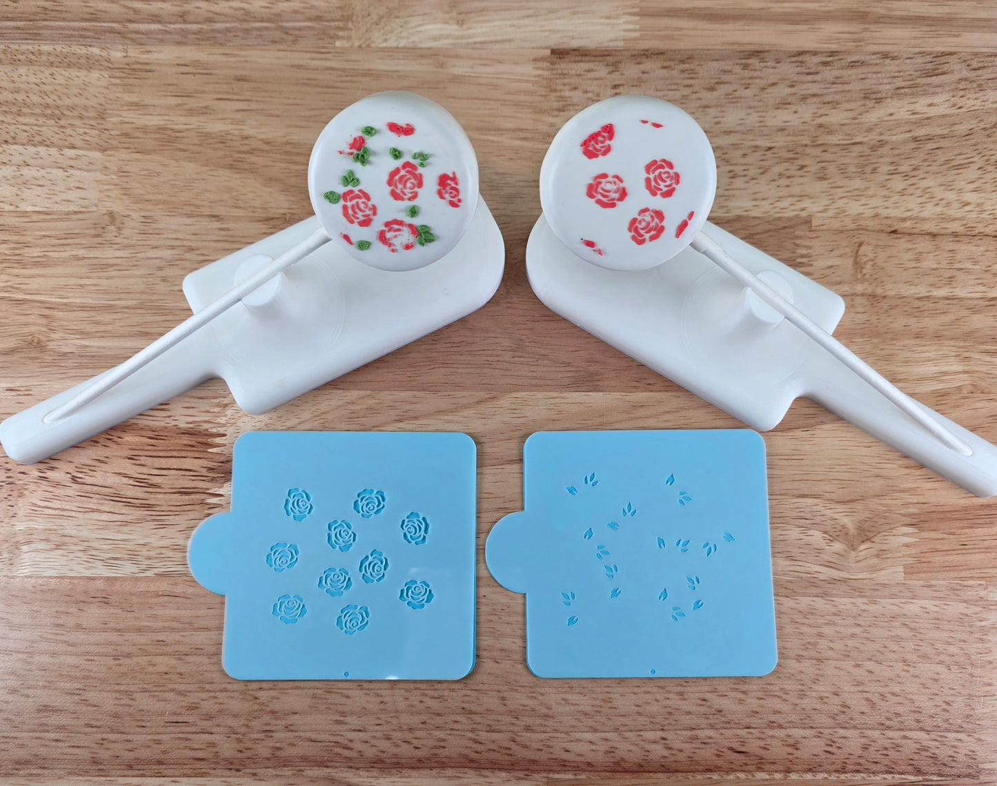 Rose Stencil set - 2 Part