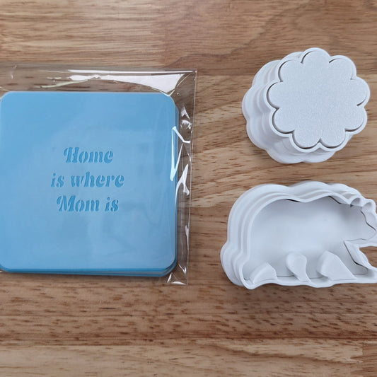 Mother's Day Cake Pop Stencils – Lace, Mama Bear, Dog Mom Designs