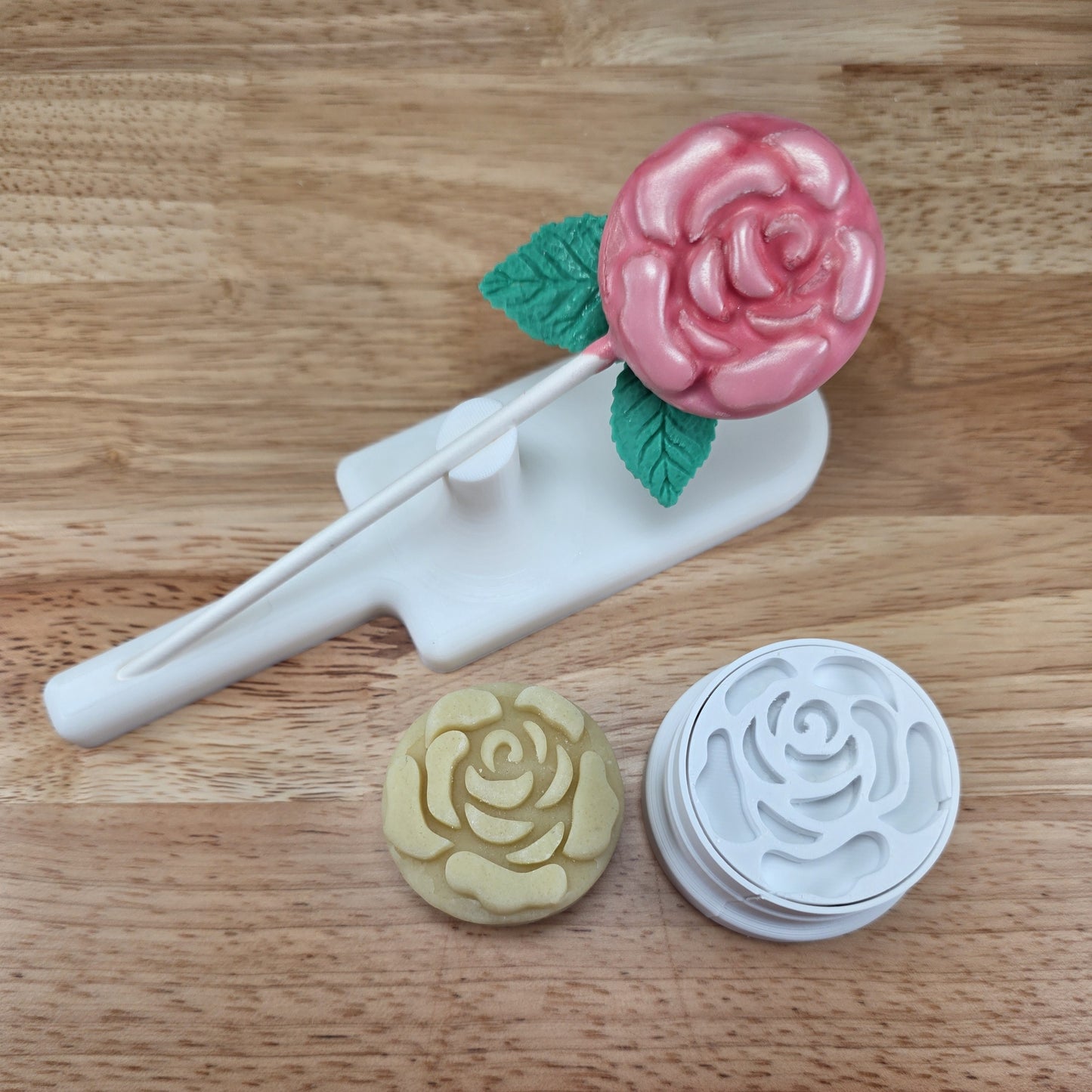 Rose Cake Pop Cutter | Floral Cake Pop Mold | Mother’s Day Cake Pops