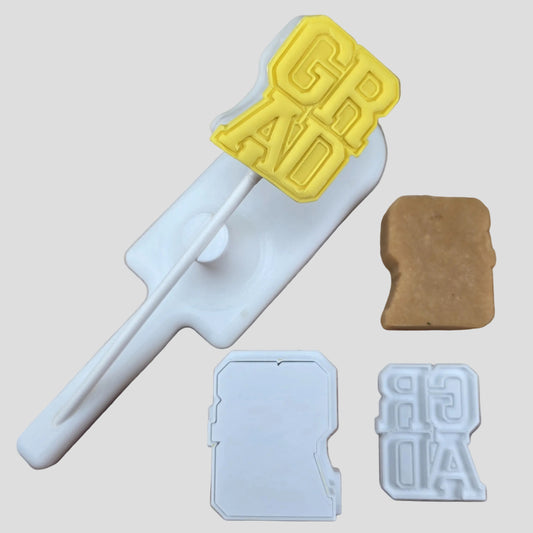 GRAD Cake Pop Cutter & Fondant Embosser