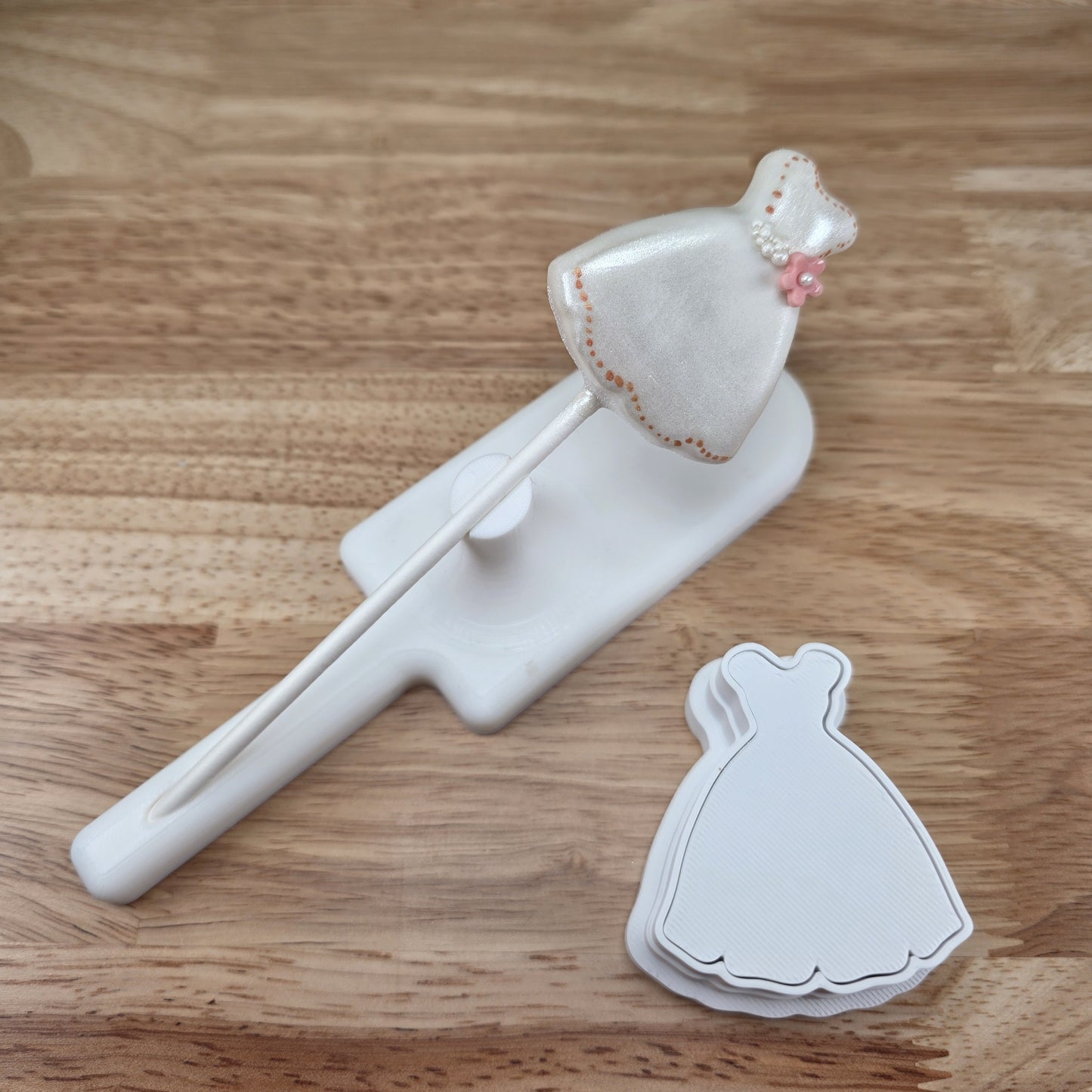 Wedding Dress Cake pop Cutter