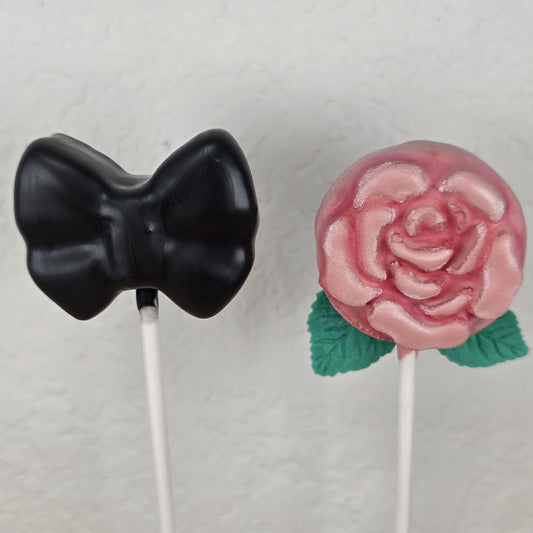 Rose Cake pop Cutter & Embosser set