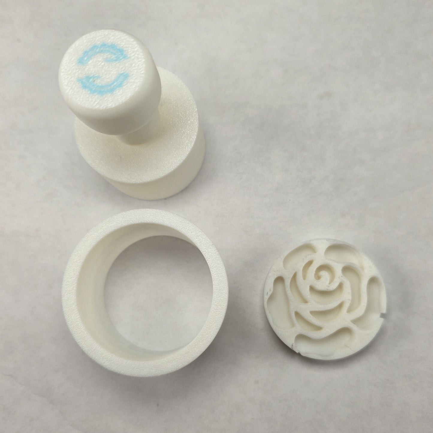 Rose Cake pop Cutter & Embosser set