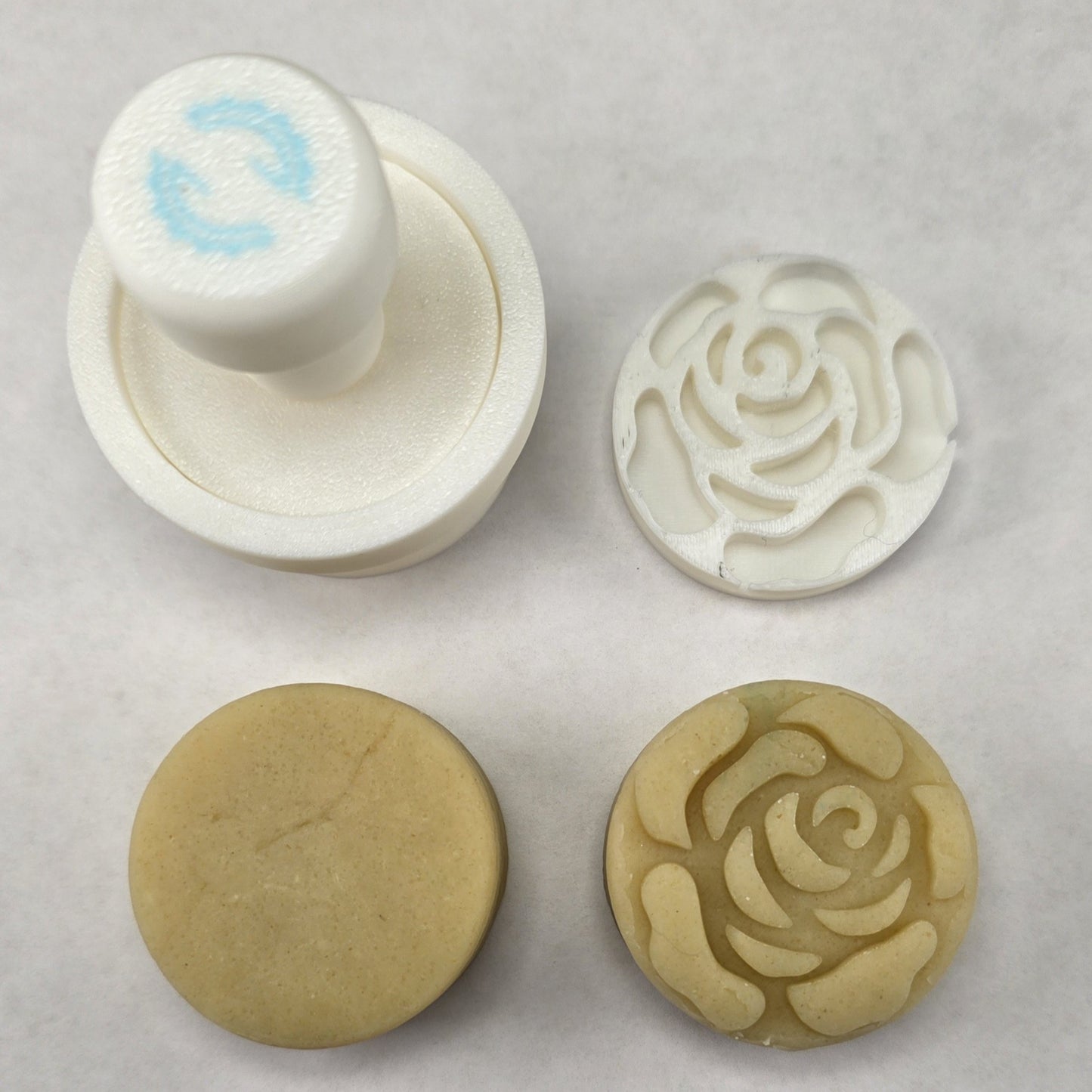 Rose Cake pop Cutter & Embosser set