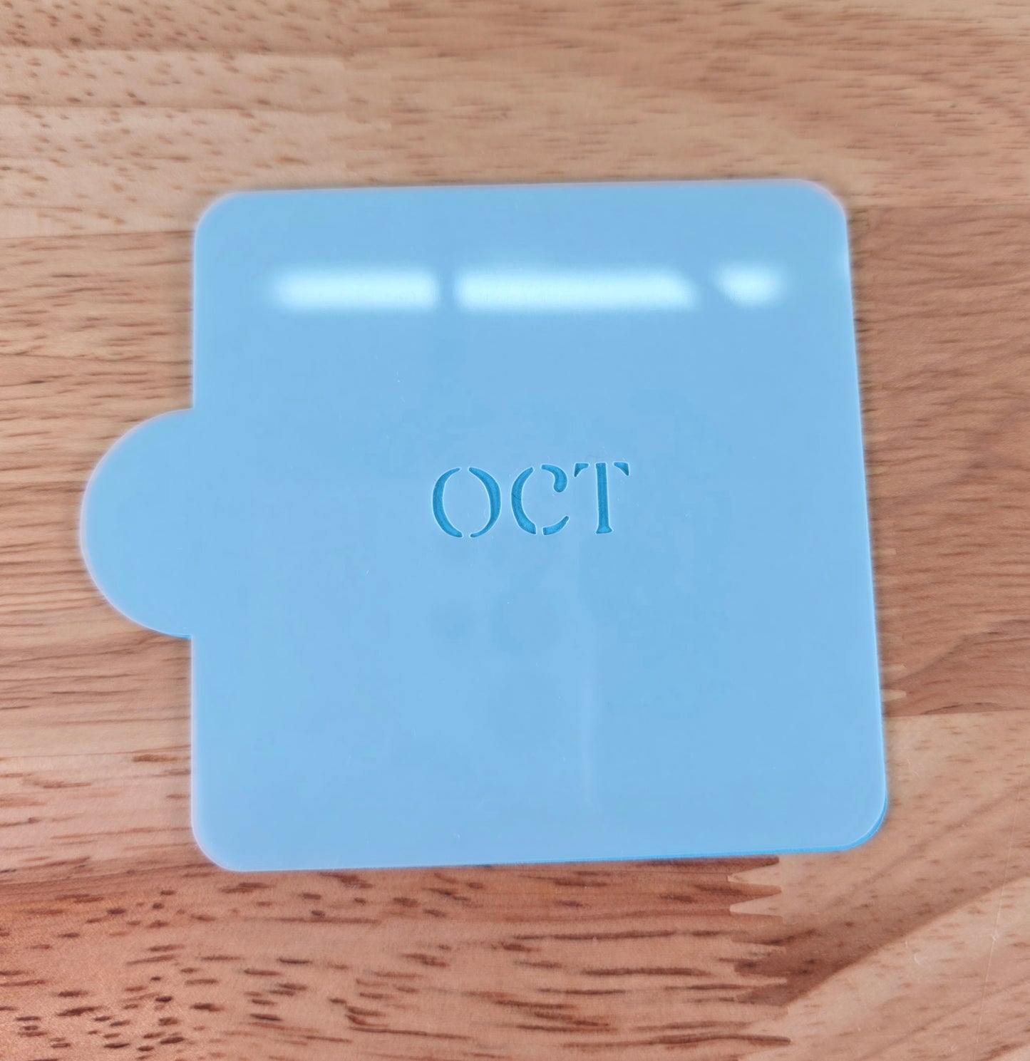 Save the Date Stencil Set cake pops and small treats
