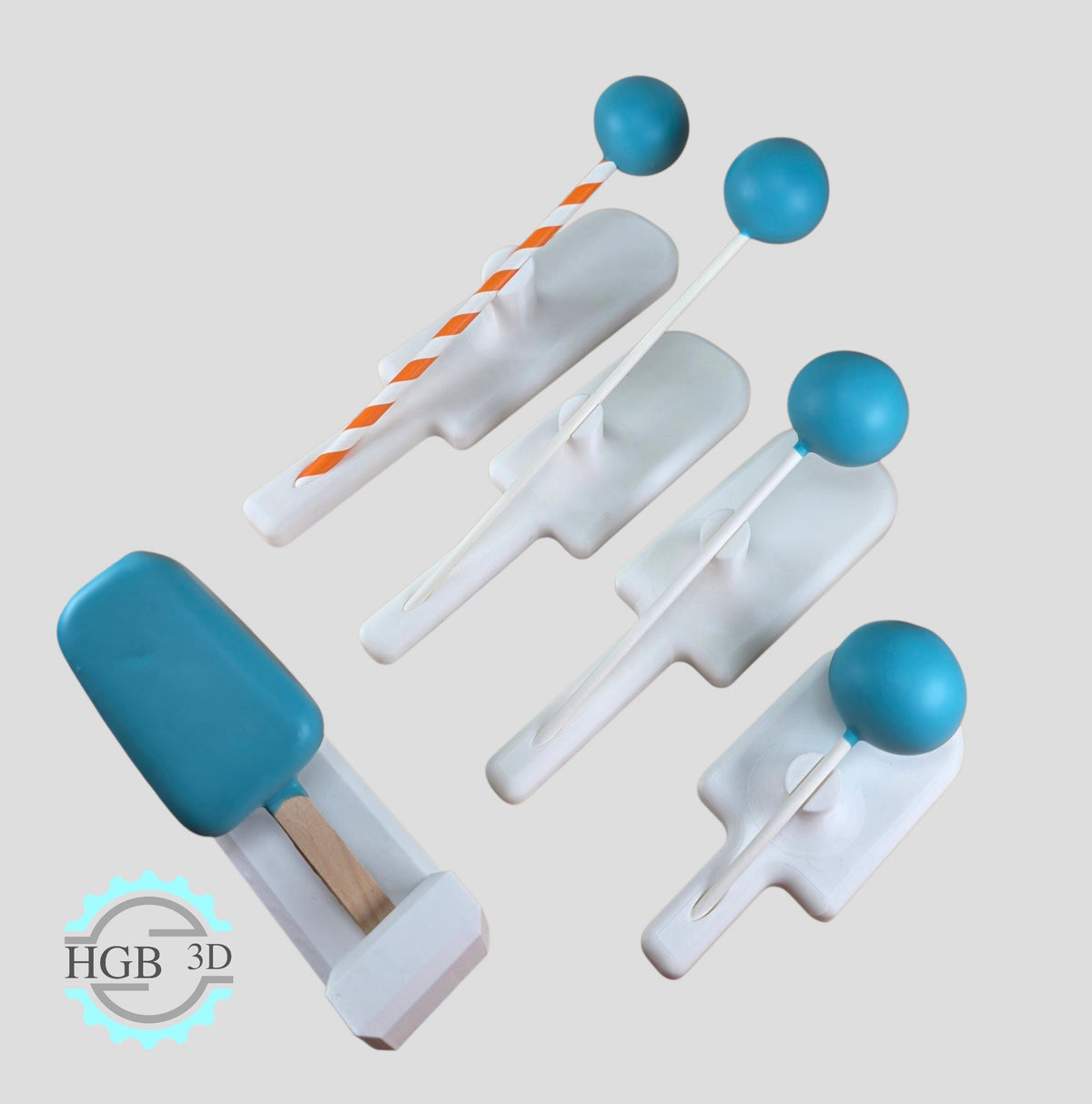Cake Pop and Cakesicle Decorating Holder | Hands-Free Decorating Stand | Cookie and Treat Painting Tool