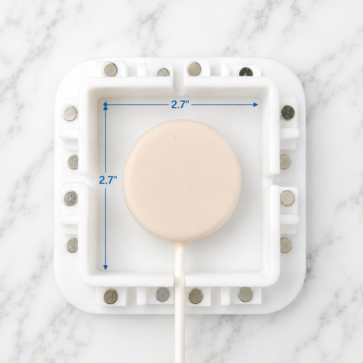 Beauty Marks Cake Pop Stencil Buddy™ — Hands-Free Cake Pop Decorating