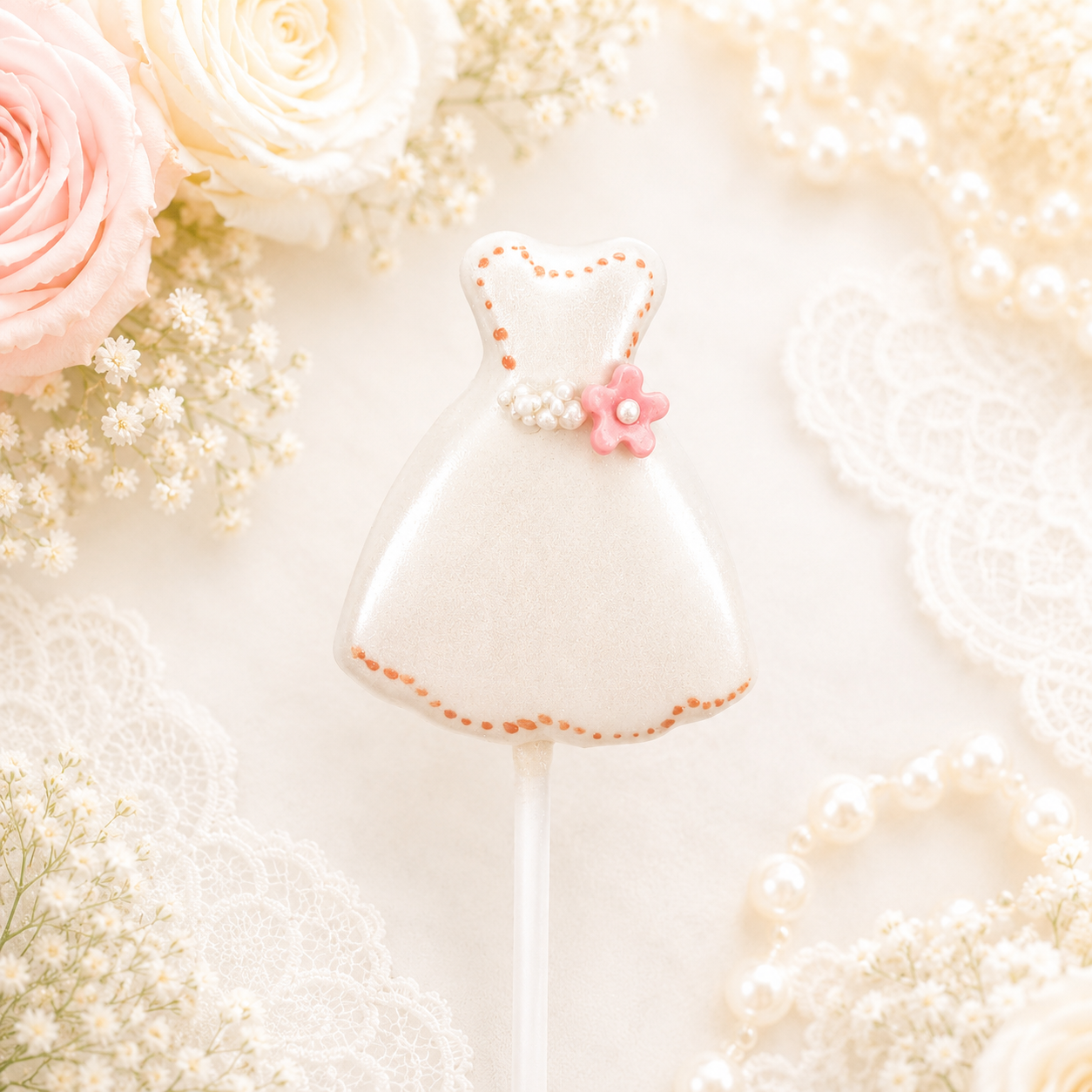 Wedding Dress Cake pop Cutter