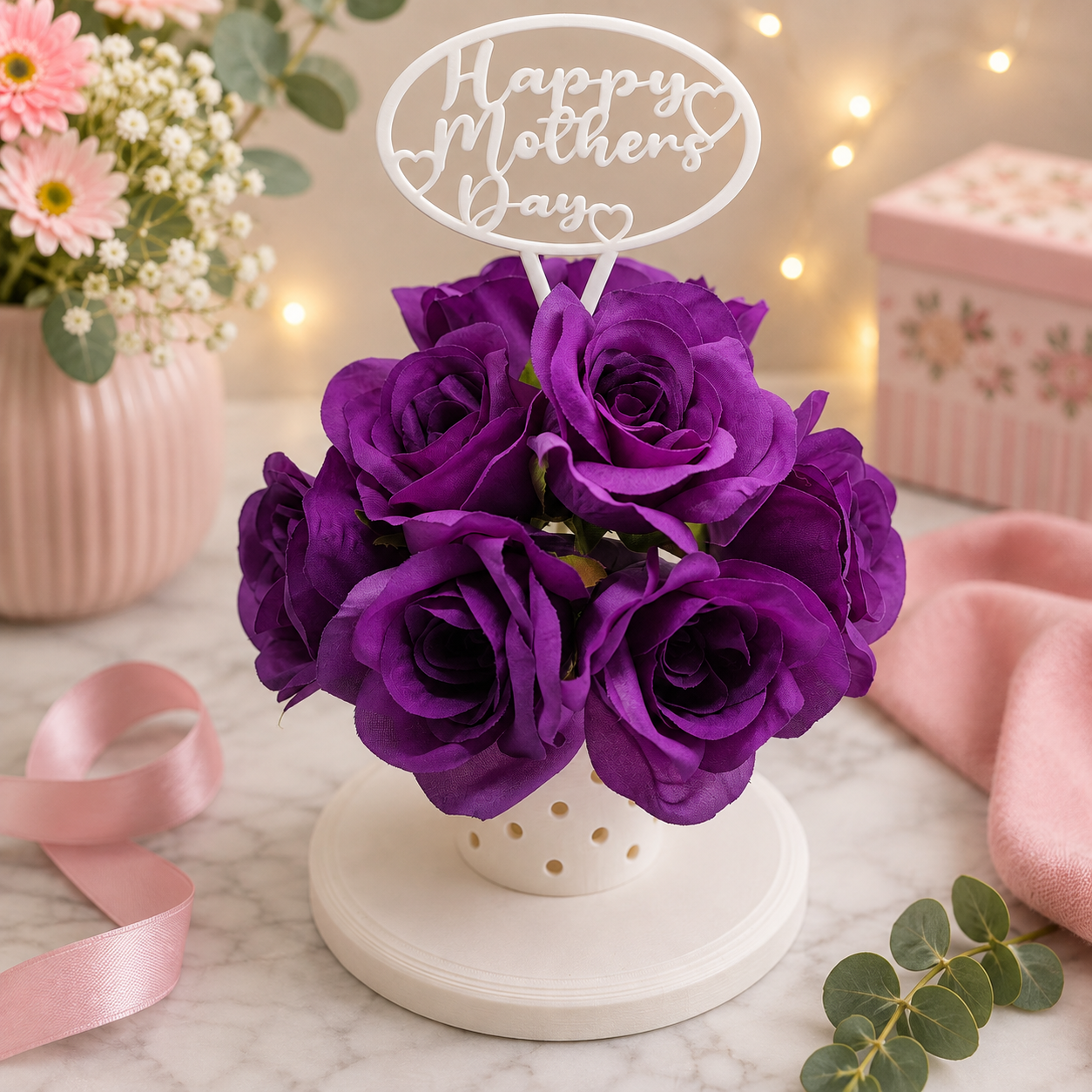 Flower Bouquet Cone Cake Pop Tower Stand Candy Kebab Stand Candy display Cake pop display