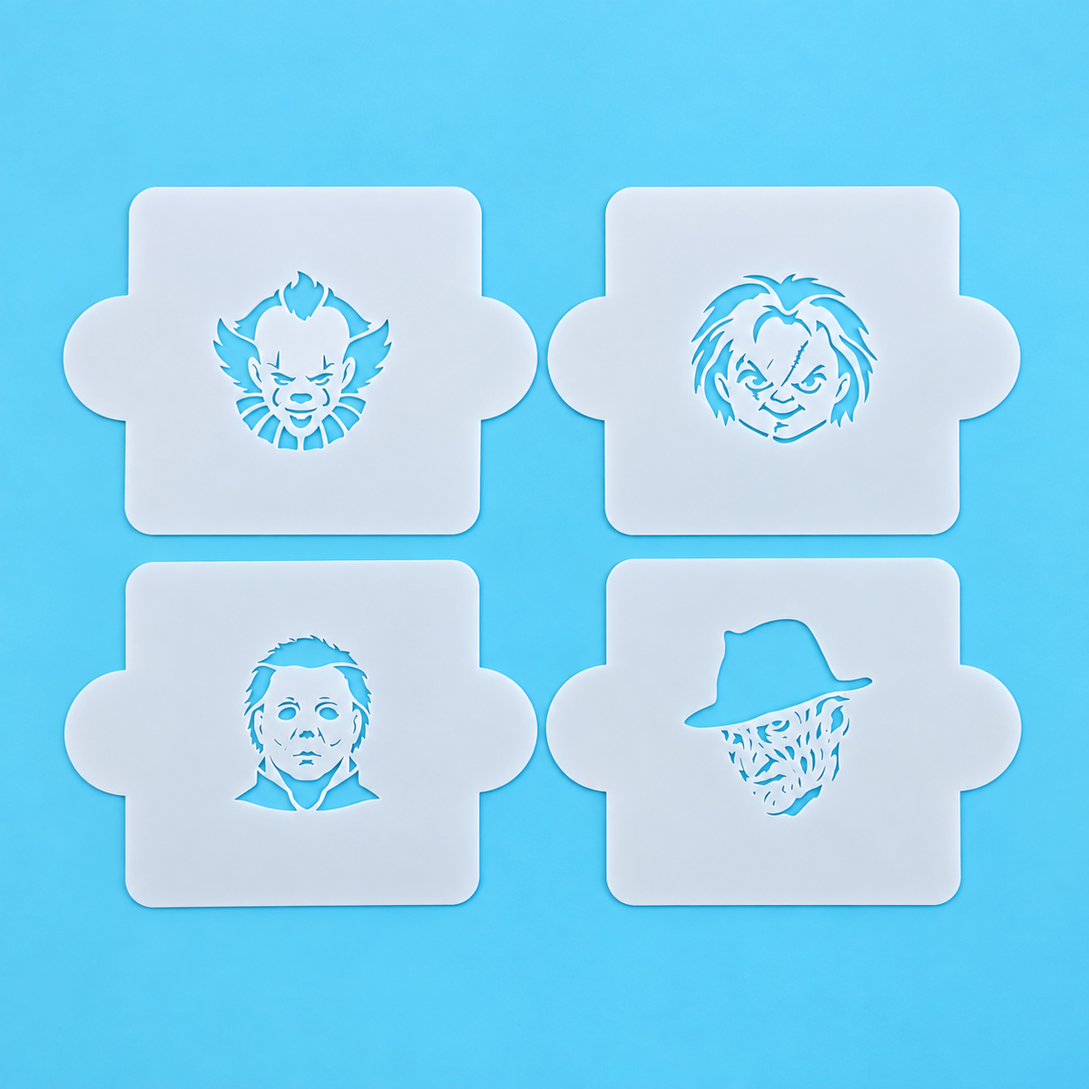 Horror stencil set