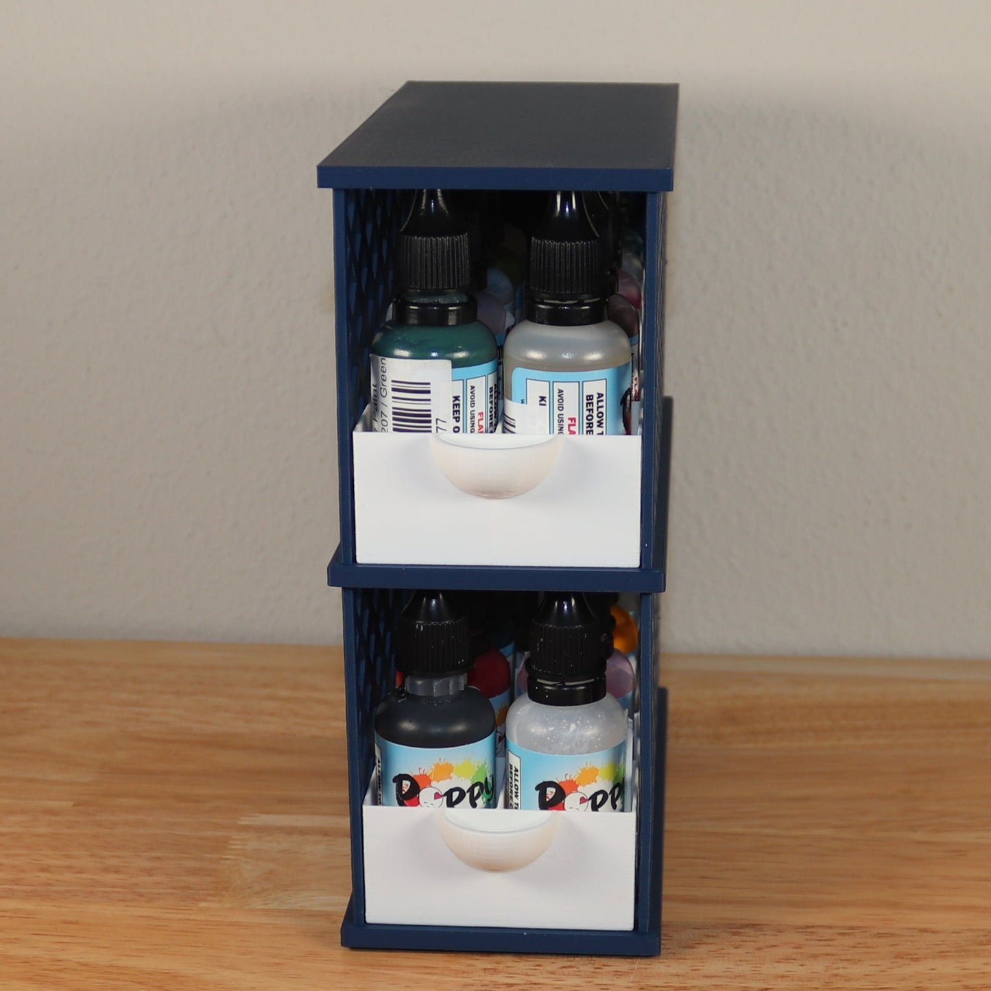 Chocolate Paint Storage Organizer