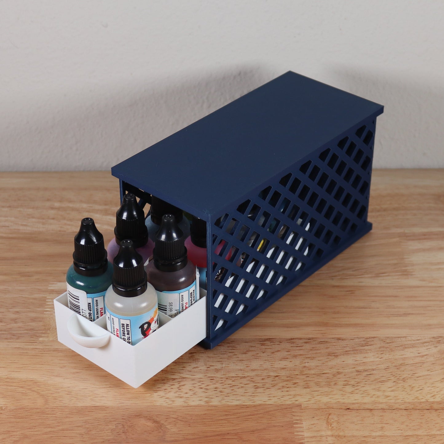 Chocolate Paint Storage Organizer