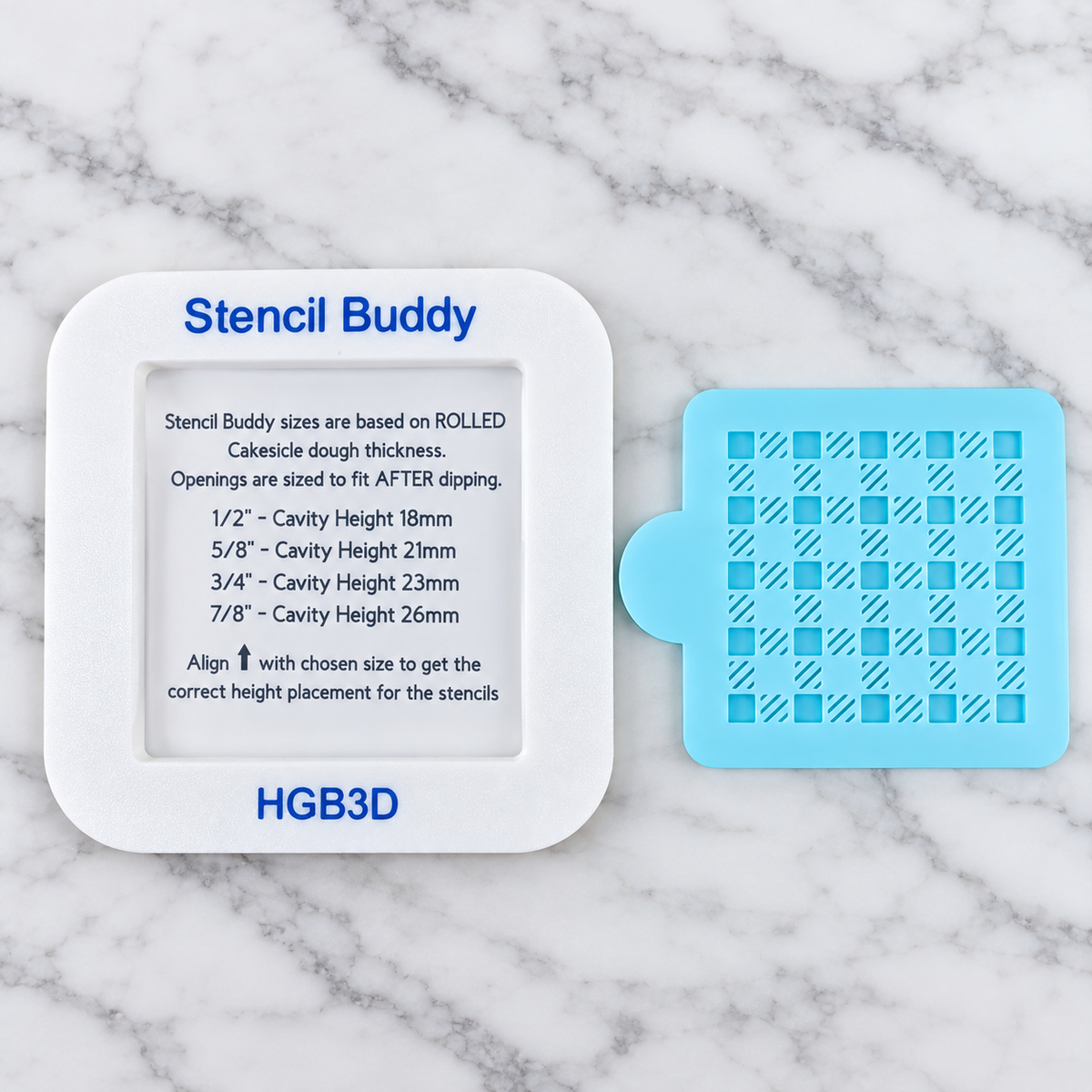 Background Basics Stencil Set
