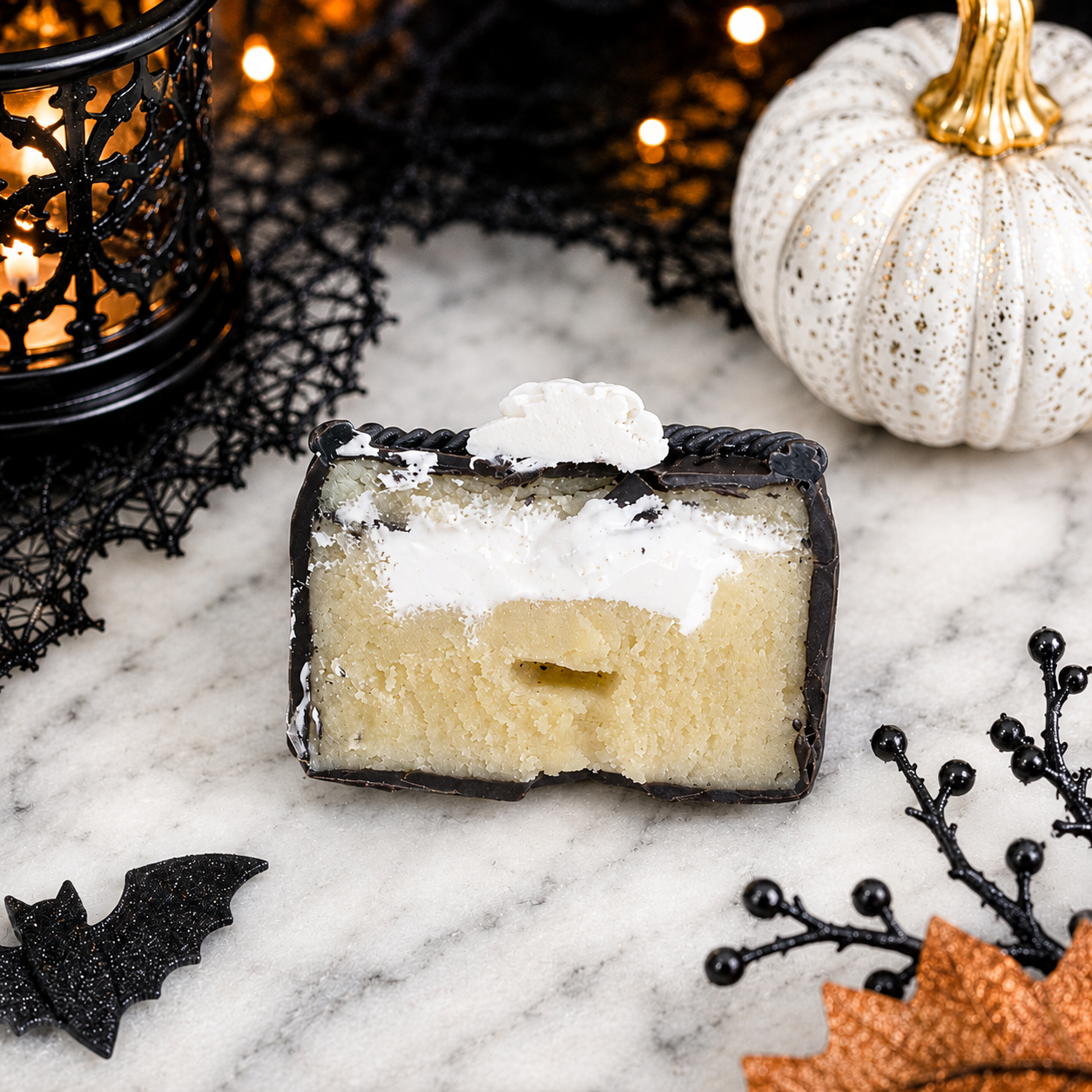 Stuffed cakesicle