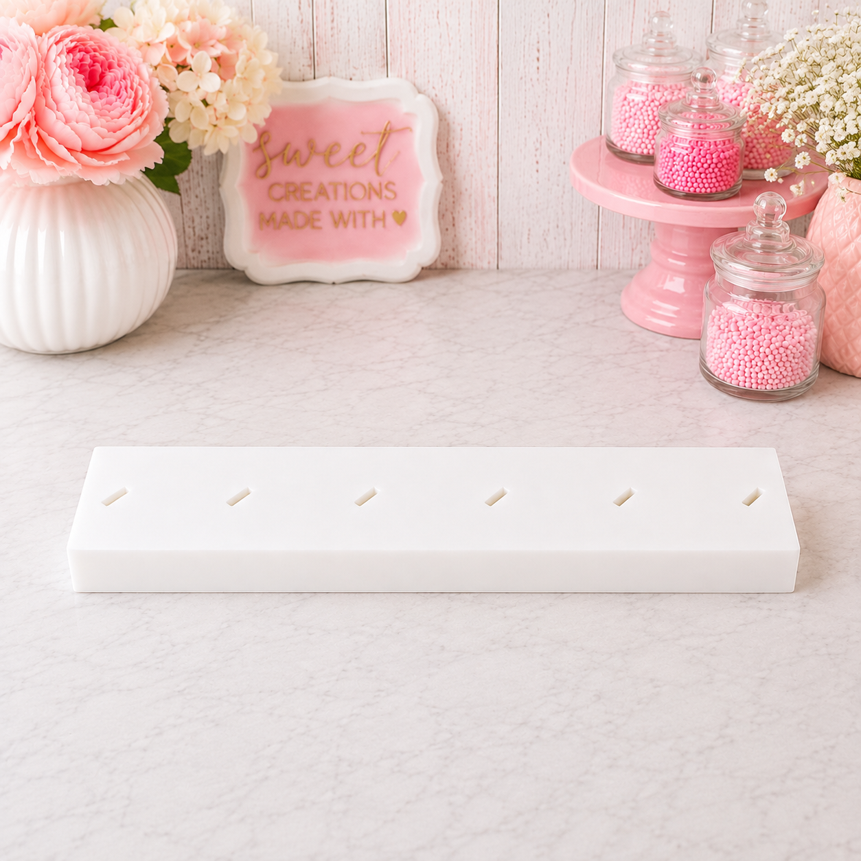 6 Hole Cakesicle Stand | Decorating, Drying & Display Stand | HGB3D
