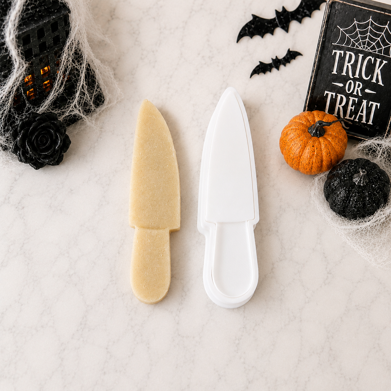 Knife Cake Pop Cutter with Embossing Plunger