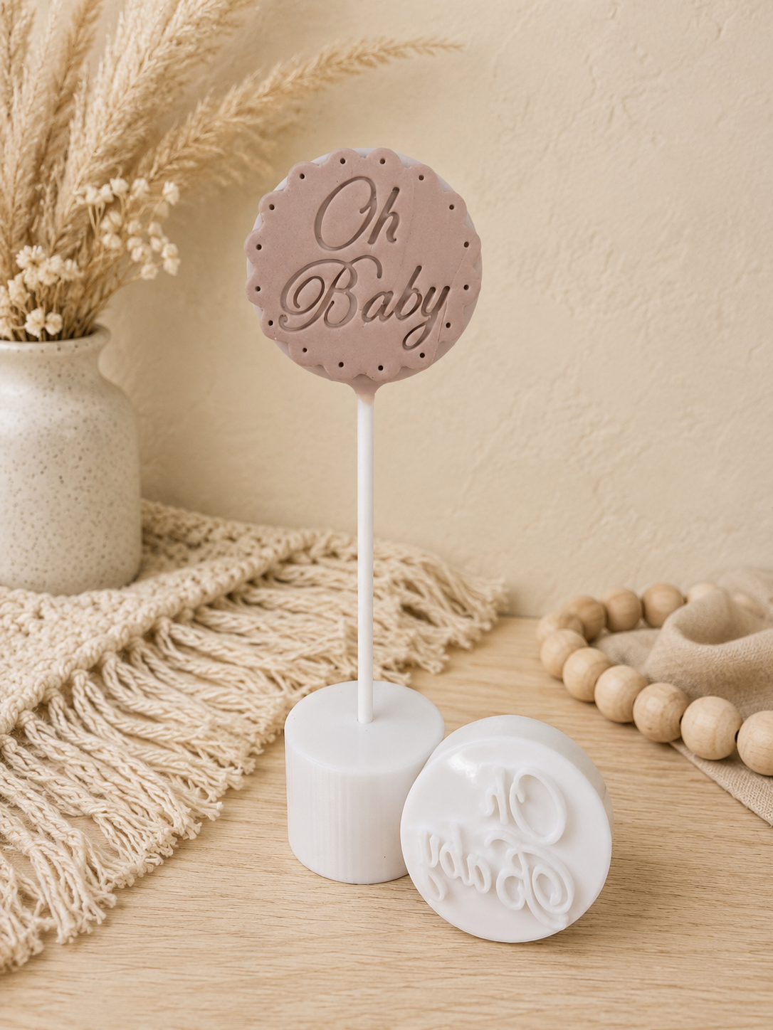 Baby Shower Cake Pop Set | Baby Bottle Mold, Baby Cake Pop Cutters and Embossing Stamps