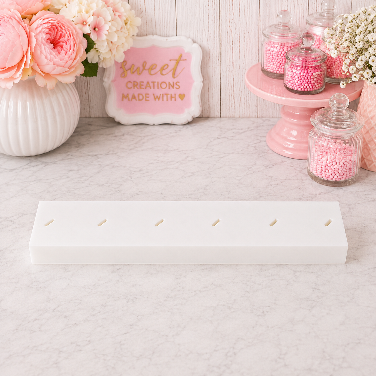 6 Hole Cakesicle Stand | Decorating, Drying & Display Stand | HGB3D